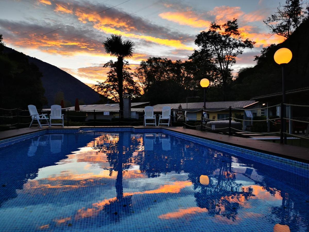 Camping Melezza Losone ภายนอก รูปภาพ