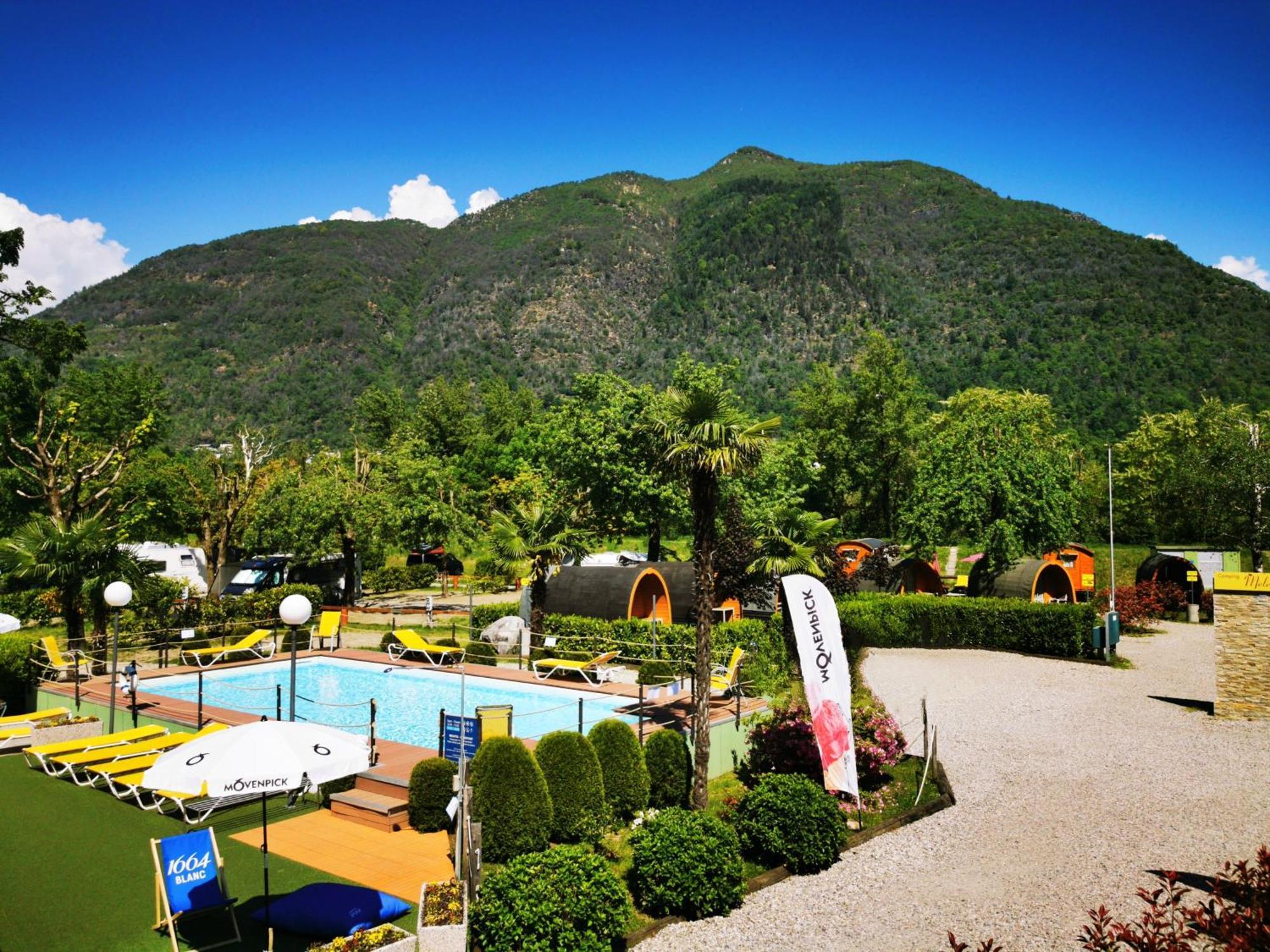 Camping Melezza Losone ภายนอก รูปภาพ